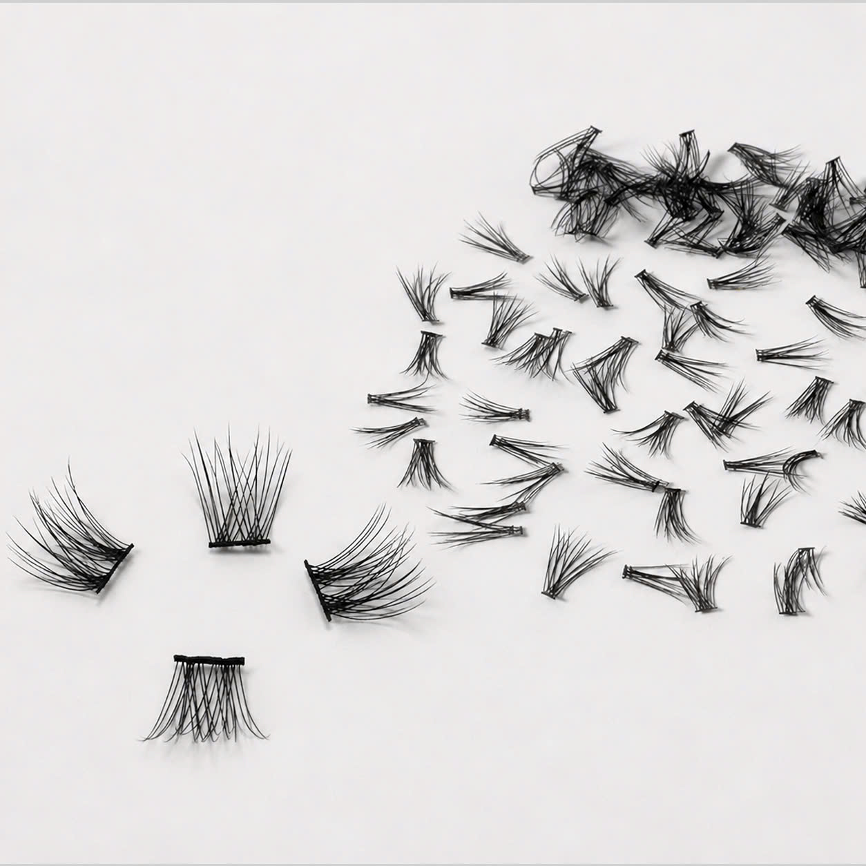 Cluster lashes - Single cluster - Double cluster/ Mi 1 mắt,2 mắt